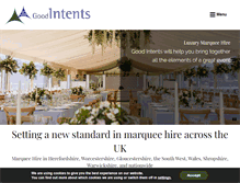 Tablet Screenshot of goodintents.co.uk